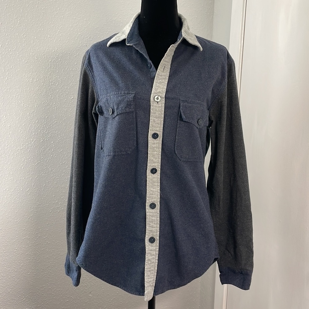 J. Crew Blue Gray ‘Workshirt’ Button Down